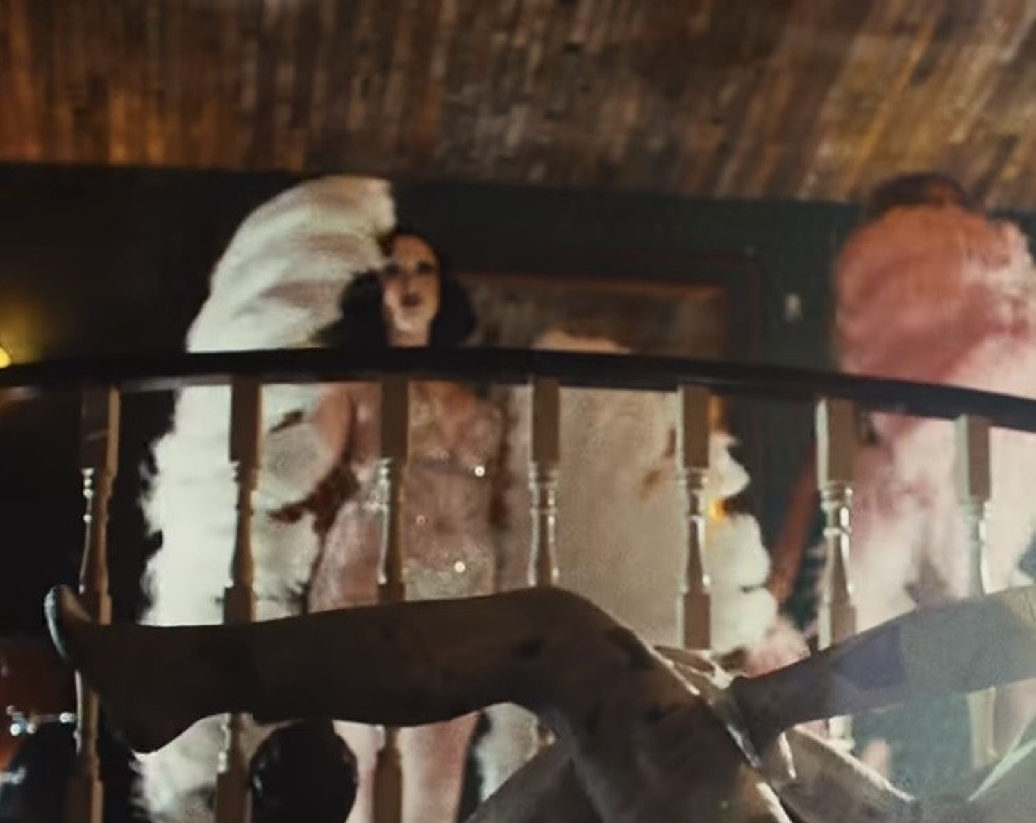 Still from the sombr music video, ensemble cast styling